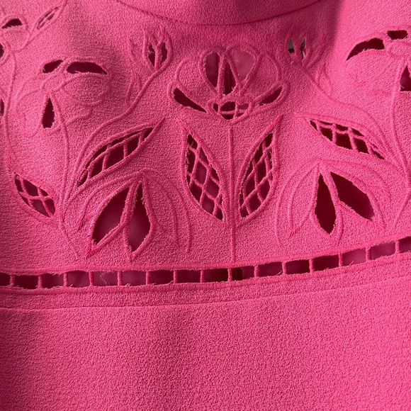 Sleeveless Pink Shift Dress - Elegant Summer Style - Picture 2 of 6